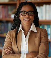 Trustee Toya Fick Headshot_In Library October 2022